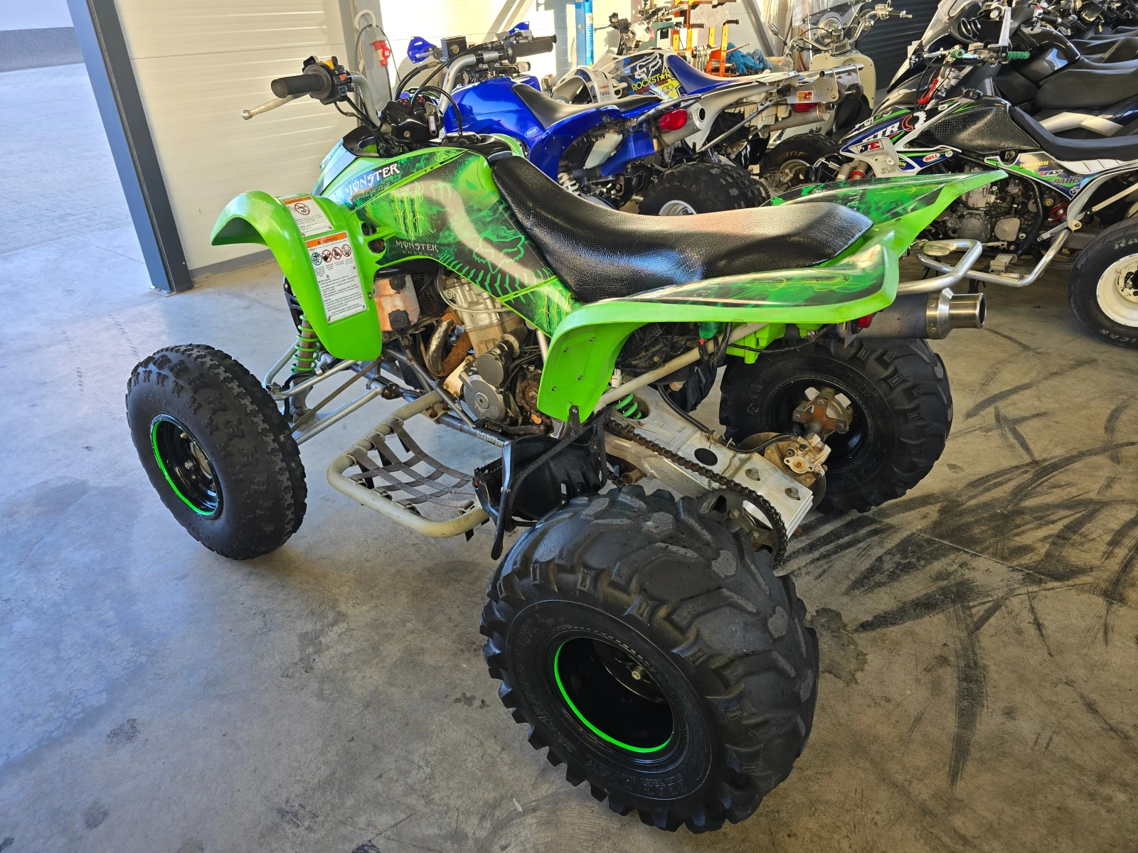 Kawasaki Kfx 400сс, 2007г., снимка 5 - Мотоциклети и мототехника - 53877917