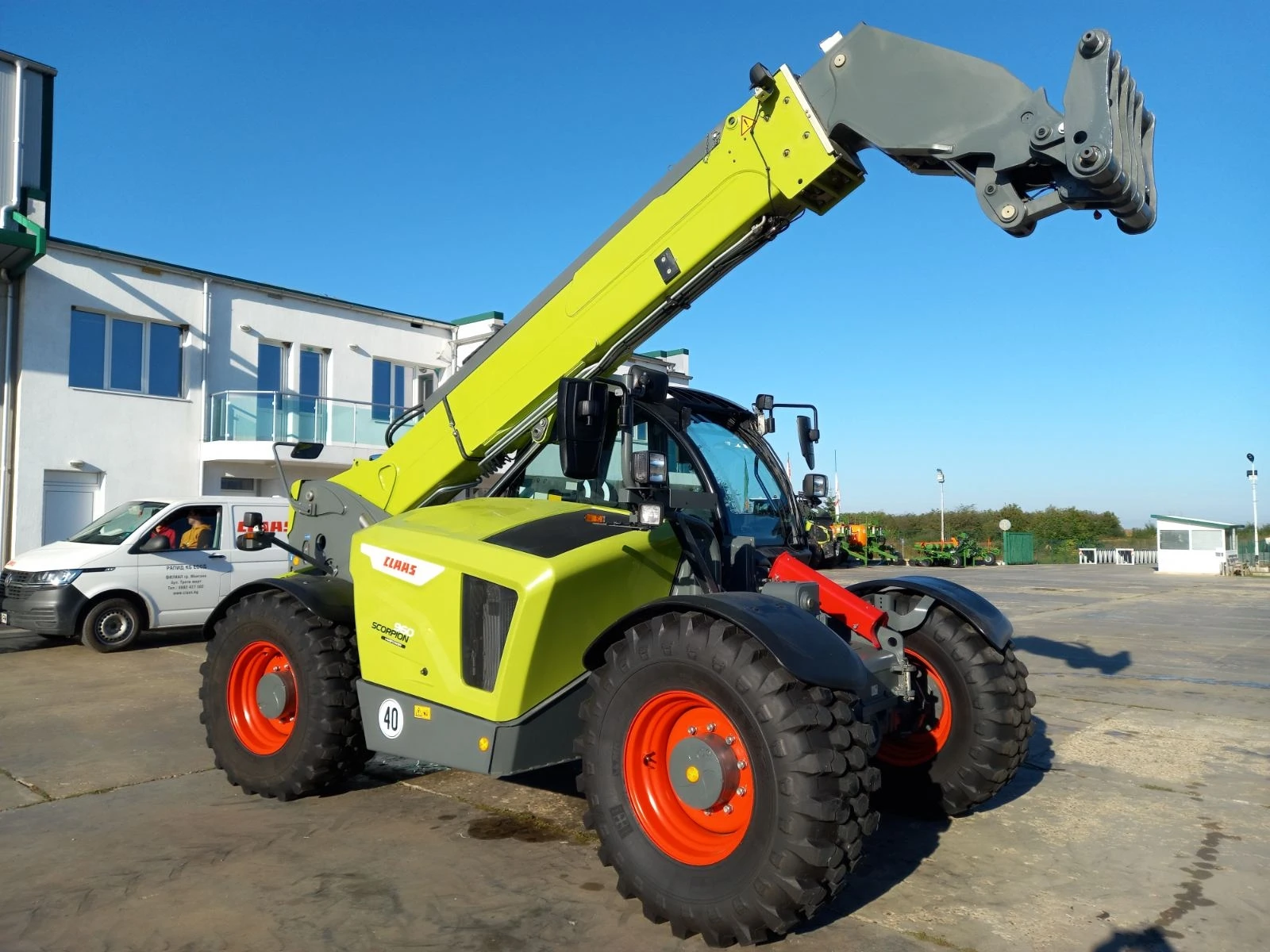 Телескопичен товарач Claas Scorpion 960 VP - изображение 10