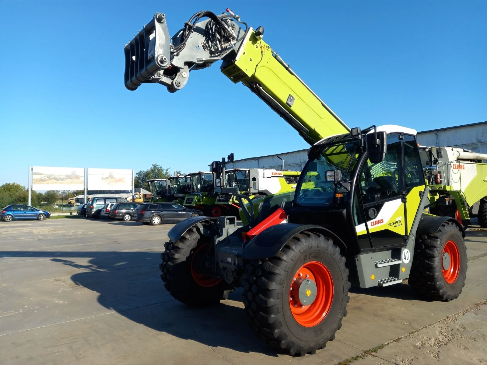 Телескопичен товарач Claas Scorpion 960 VP - изображение 6