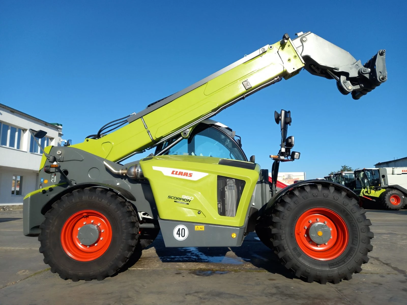 Телескопичен товарач Claas Scorpion 960 VP - изображение 9