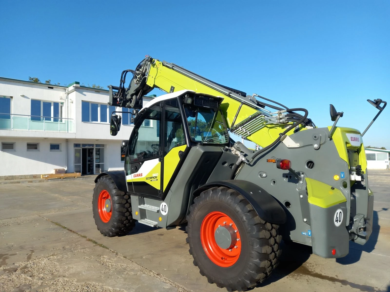 Телескопичен товарач Claas Scorpion 960 VP - изображение 5