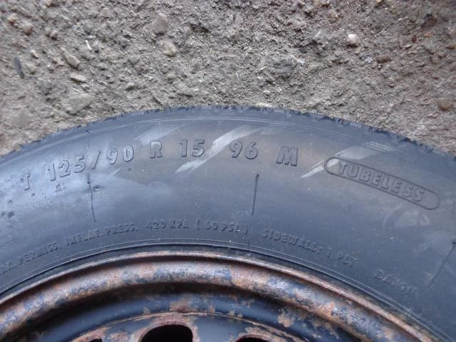 Гуми с джанти Clear 125/90R15, снимка 2 - Гуми и джанти - 14120936