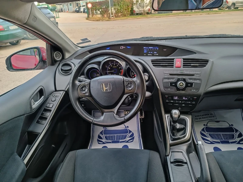 Honda Civic 1.8i-140кс-РЪЧКА-6ск, снимка 15 - Автомобили и джипове - 47272150