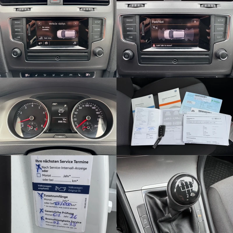 VW Golf VII 1.2 TSI TURBO / NAVI / PARKTRONIC / PODGREV, снимка 14 - Автомобили и джипове - 49263194