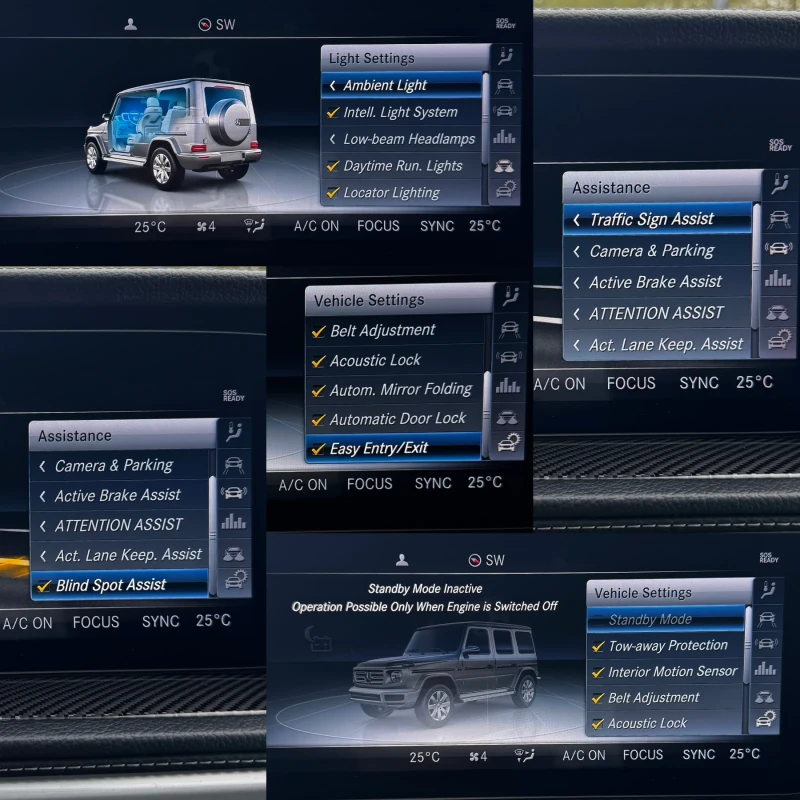 Mercedes-Benz G 500 4MATIC/9G/AMG/CARBON/BURMASTER/ОБДУХВНЕ/ЛИЗИНГ* * , снимка 13 - Автомобили и джипове - 52561579