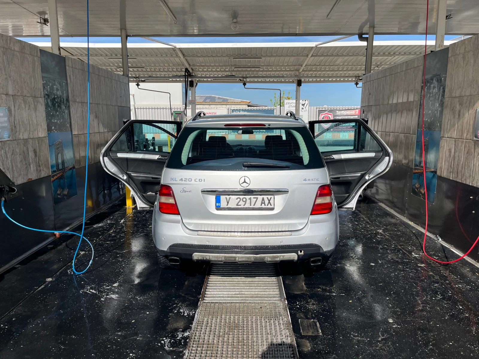 Mercedes-Benz ML 420, снимка 10 - Автомобили и джипове - 55596325