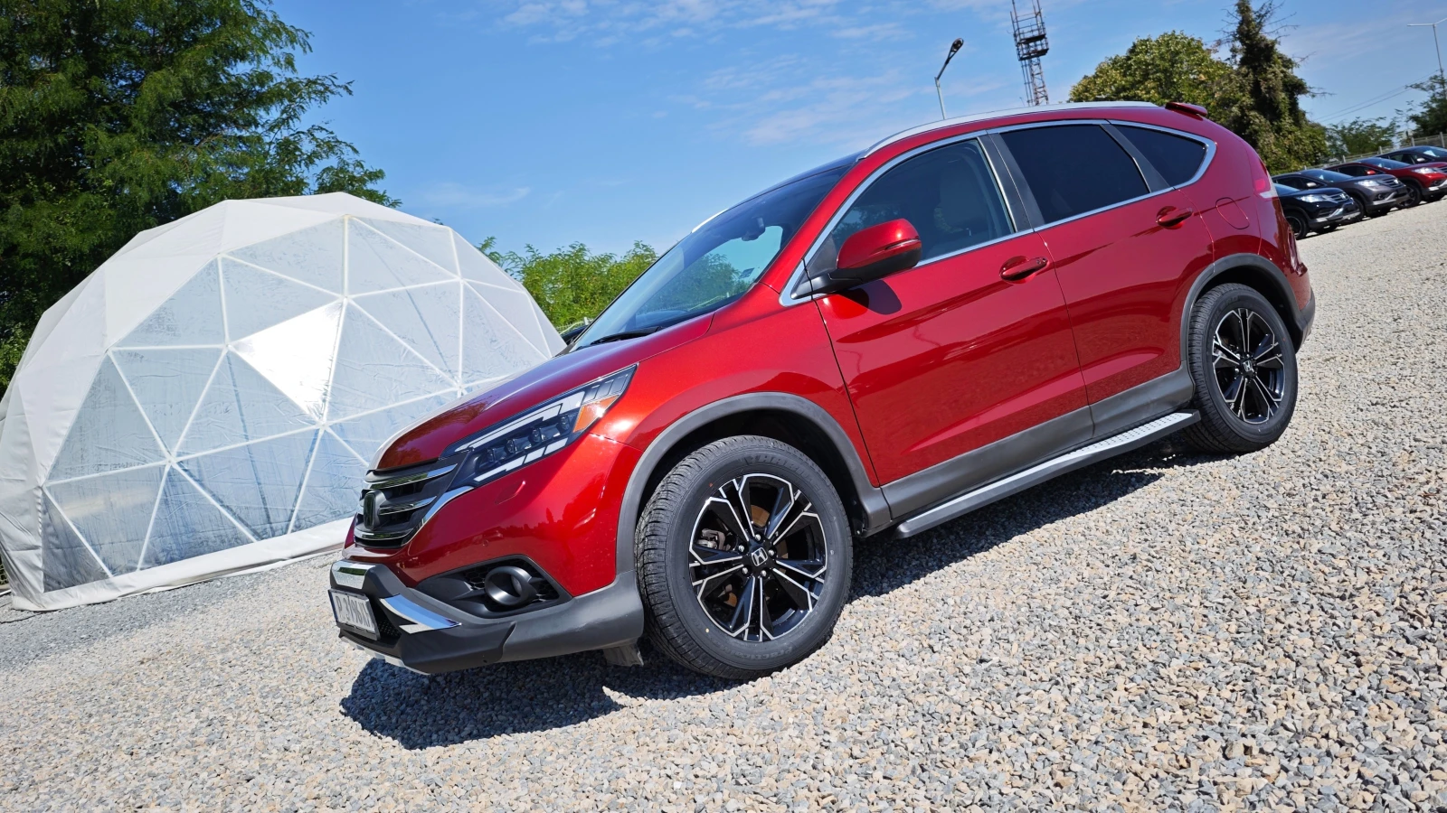 Honda Cr-v АВТОРСКА/MATRIX ФАРОВЕ/SMART КАРБОНОВ ВОЛАН/ОБСЛУЖ, снимка 2 - Автомобили и джипове - 55957542