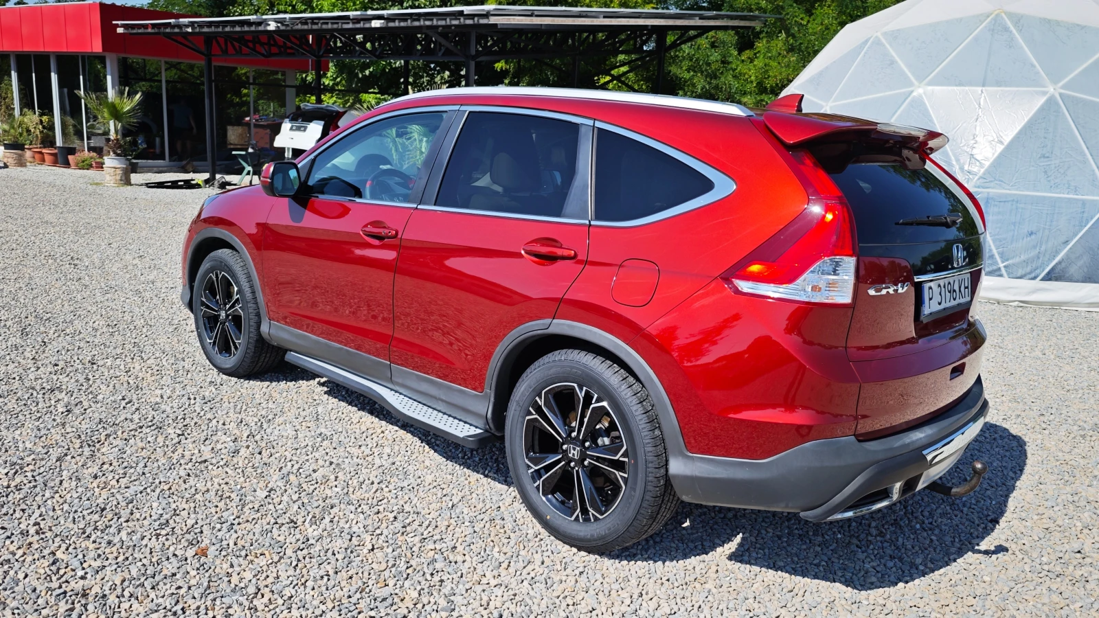 Honda Cr-v АВТОРСКА/MATRIX ФАРОВЕ/SMART КАРБОНОВ ВОЛАН/ОБСЛУЖ, снимка 7 - Автомобили и джипове - 55957542