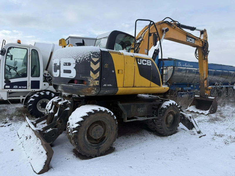 Багер JCB JS 145 W, снимка 3 - Индустриална техника - 53241483
