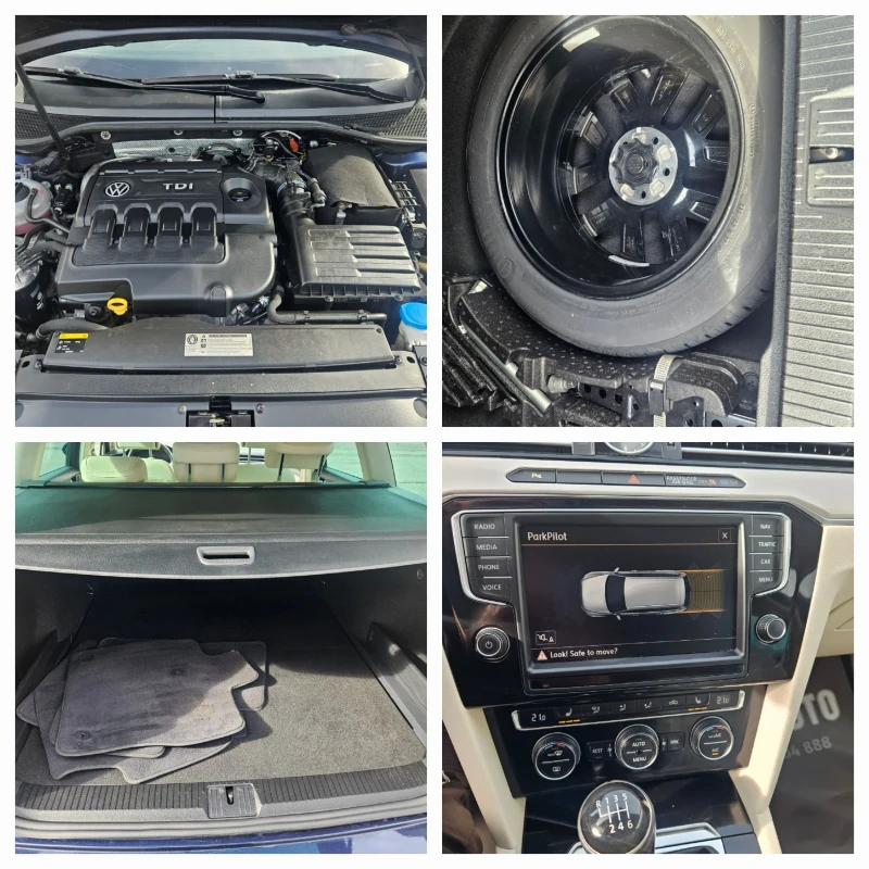 VW Passat 2.0TDI/150 КС/HIGH-LINE/DIGITAL/FULL/, снимка 14 - Автомобили и джипове - 49553716