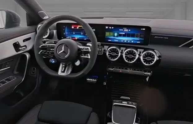 Mercedes-Benz CLA 45 AMG S 4Matic = Premium = Гаранция, снимка 4 - Автомобили и джипове - 54680995