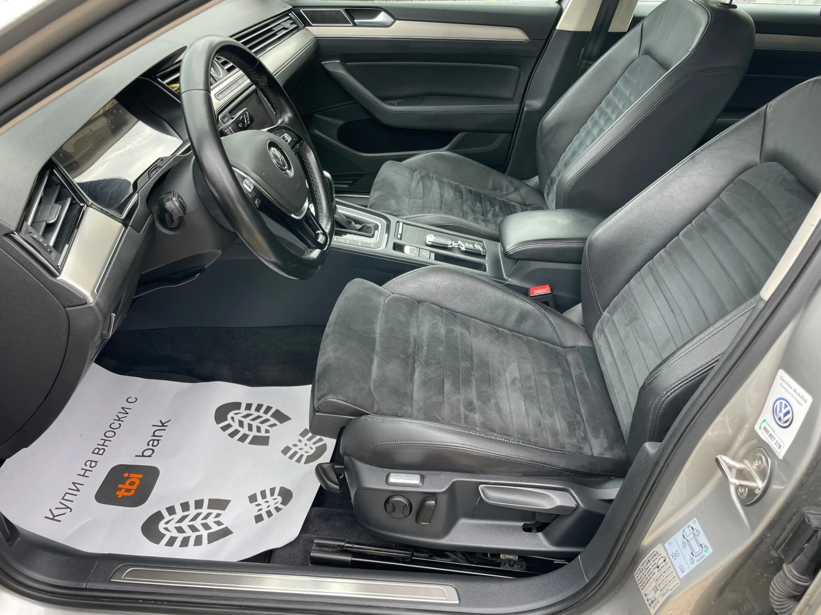 VW Passat 2.0TDI/DIGITAL/HIGHLINE/ALCANTARA/LANE ASSIST - изображение 9