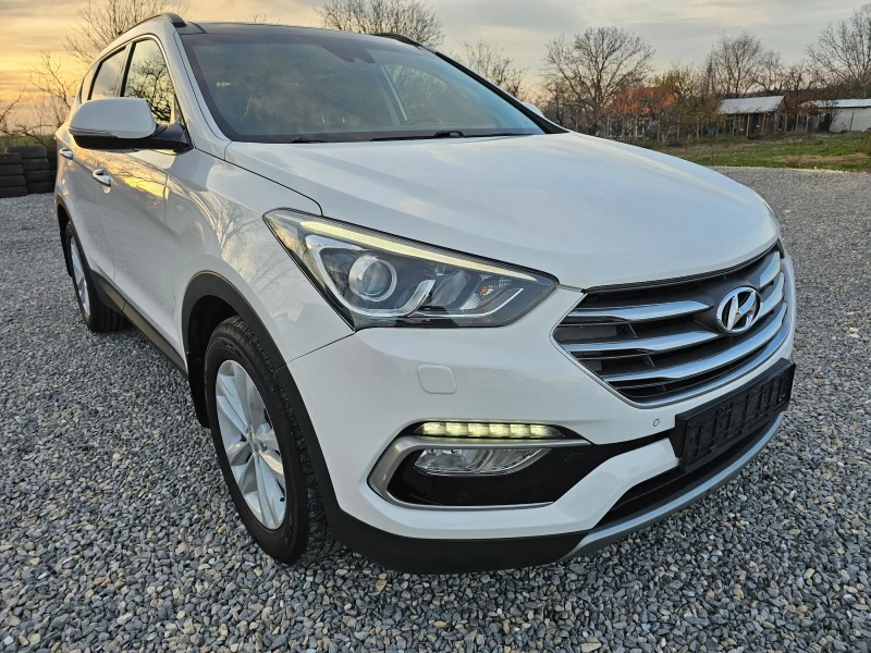 Hyundai Santa fe 2.2crdi  200k.c Ponorama Keyless Kamera, снимка 3 - Автомобили и джипове - 48395456