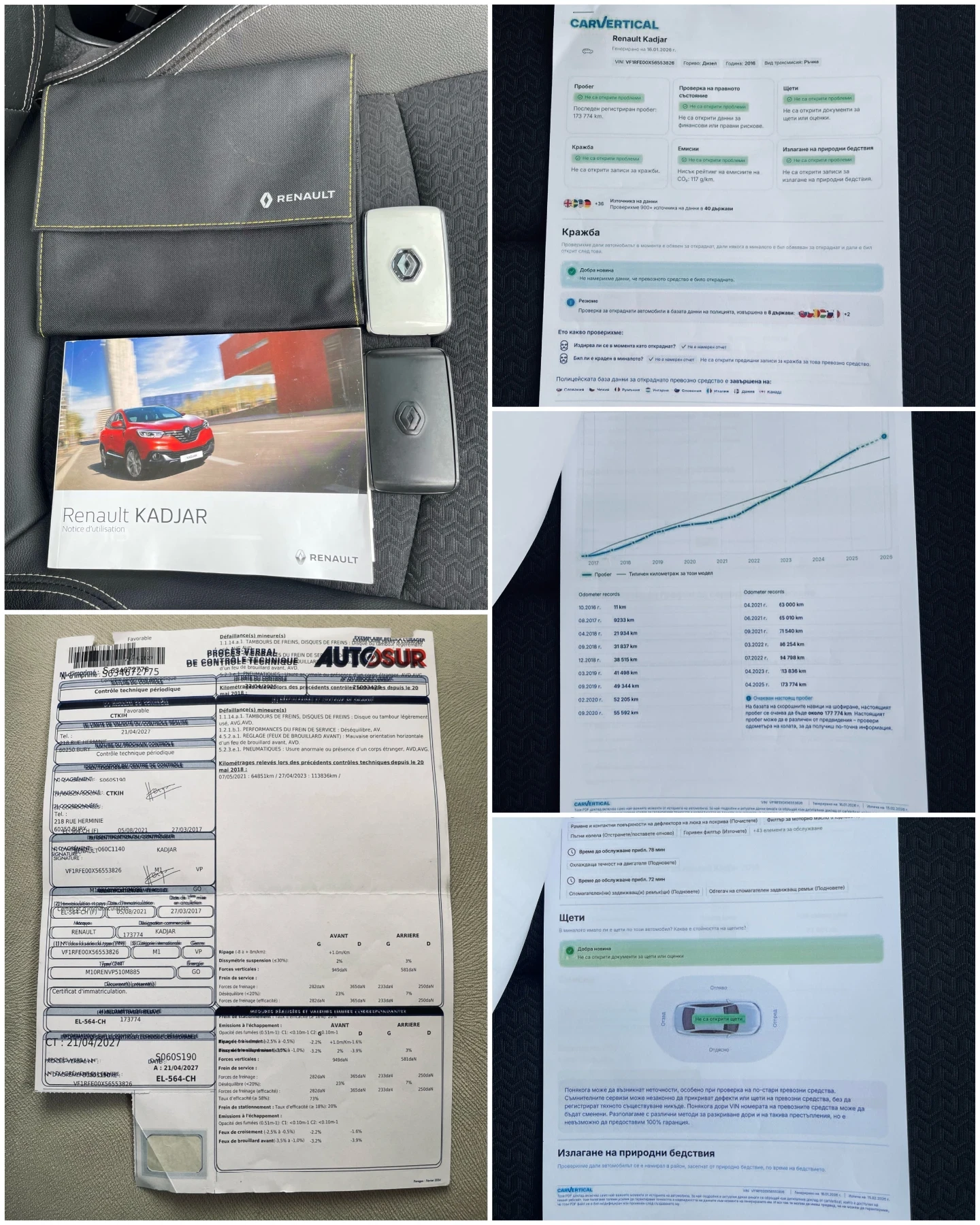 Renault Kadjar 1.6 dCi Energy * Панорама* Кожа* LED* Реални км, снимка 15 - Автомобили и джипове - 53700349