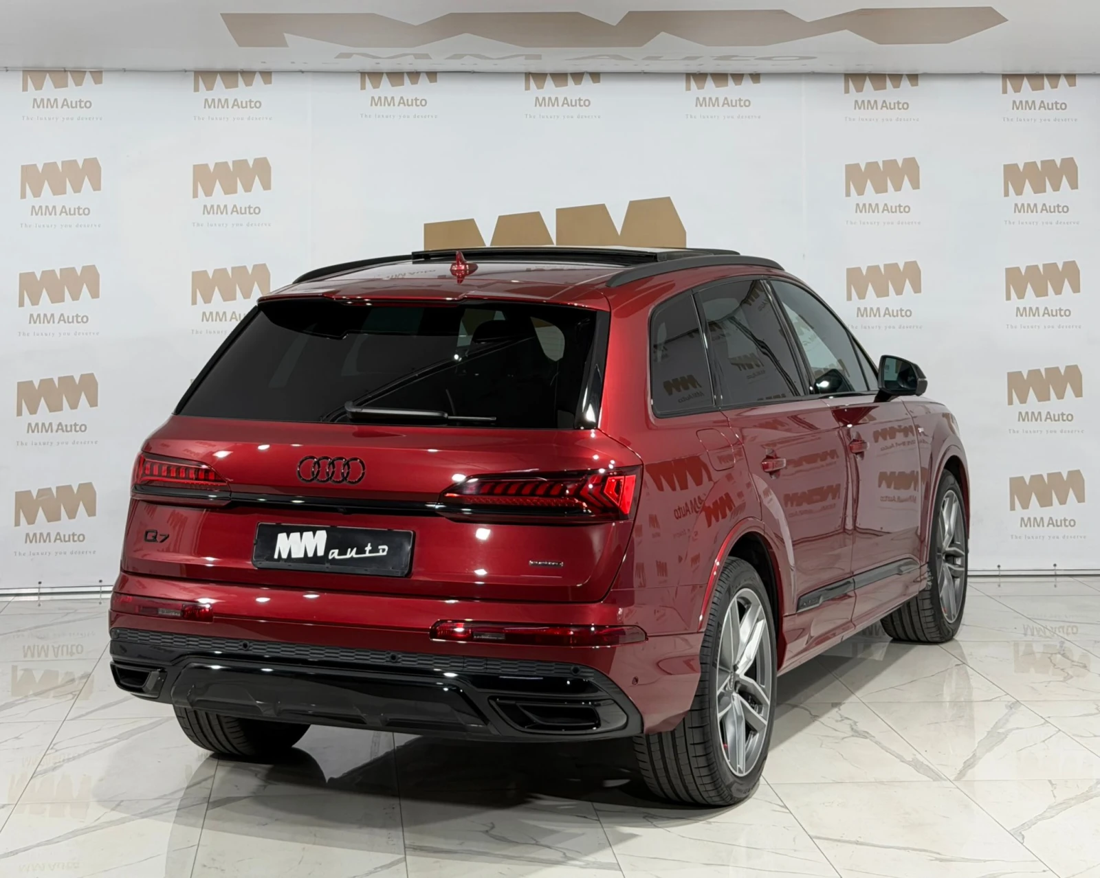 Audi Q7 50 TDI Quattro* S-Line* Pano* 360* Гаранция* B&O, снимка 3 - Автомобили и джипове - 54977254