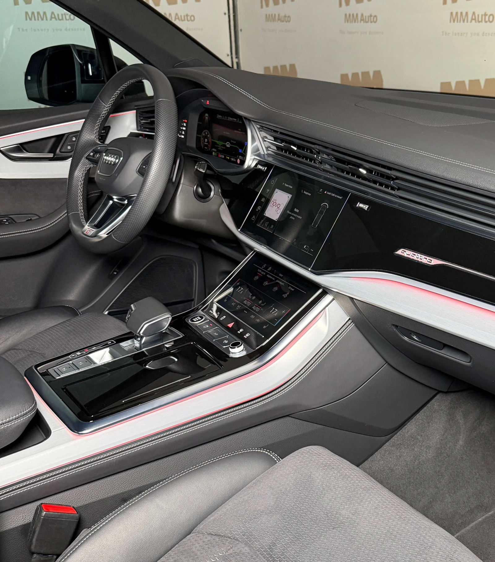 Audi Q7 50 TDI Quattro* S-Line* Pano* 360* Гаранция* B&O, снимка 10 - Автомобили и джипове - 54977254