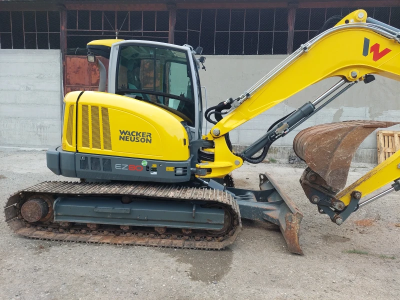 Багер Wacker EZ80, снимка 4 - Индустриална техника - 52562683