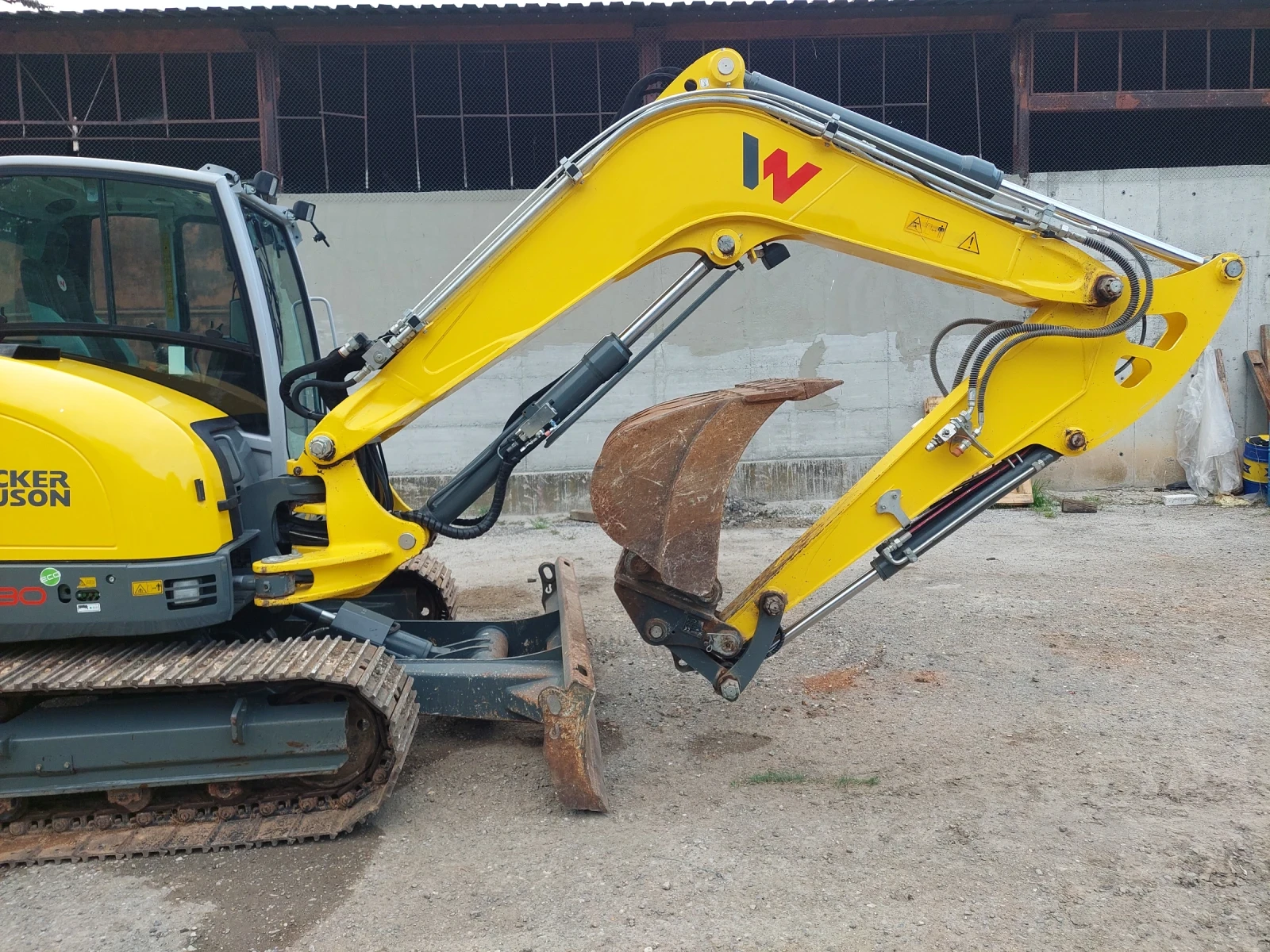 Багер Wacker EZ80 - изображение 8