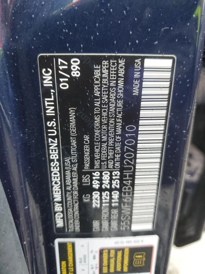 Mercedes-Benz C 43 AMG * * CARFAX * * АВТО КРЕДИТ * * , снимка 12 - Автомобили и джипове - 53091299