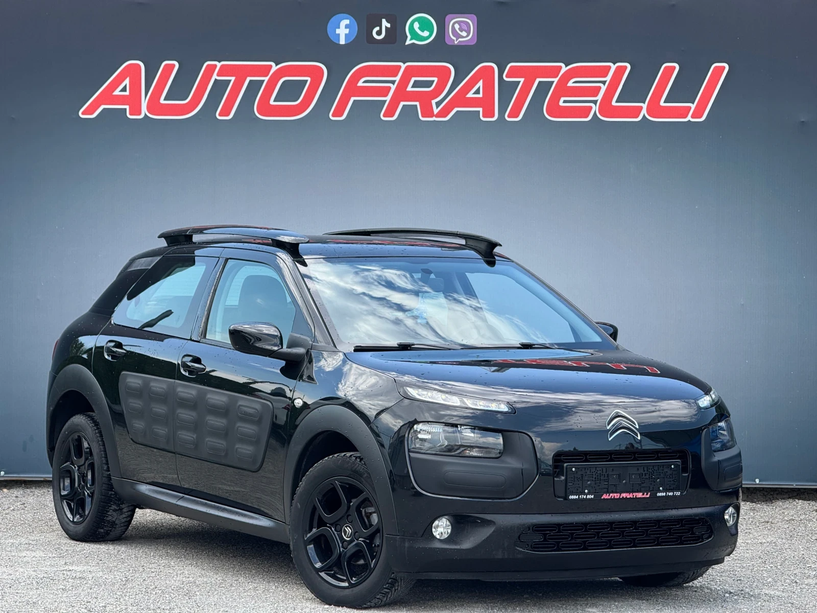 Citroen C4 Cactus 1.2i Euro6B ЛИЗИНГ* БАРТЕР, снимка 1