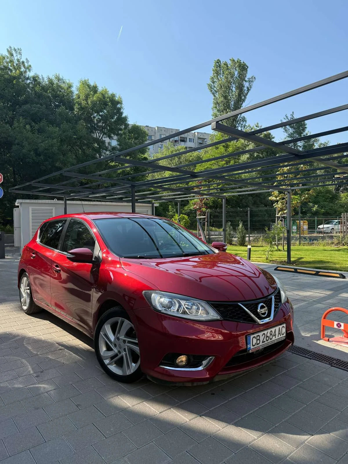 Nissan Pulsar  1.2 CVT N-Connecta Четири цилиндров - изображение 2