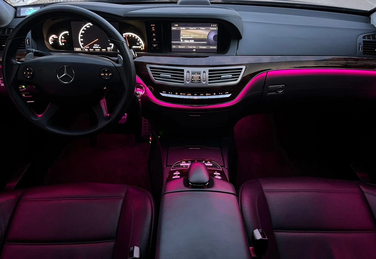 Mercedes-Benz S 63 AMG FACE/PANORAMA/LONG/VAKUM/3xTW/AMBIENTI/FULL/MAX, снимка 15 - Автомобили и джипове - 54074749