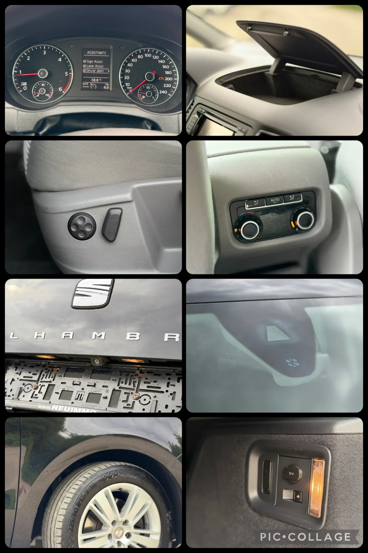 Seat Alhambra 2.0TDi~170hp~АВТОМАТ~НАВИГАЦИЯ, снимка 17 - Автомобили и джипове - 54459366