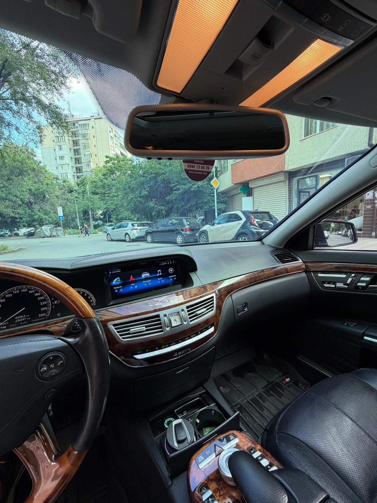 Mercedes-Benz S 500 MERCEDES-BENZ S550 L, снимка 12 - Автомобили и джипове - 54740579