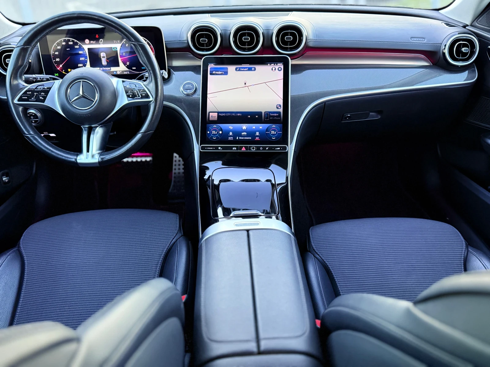 Mercedes-Benz C 220 4MATIC* MHEV* ALL-TERRAIN* PODGREV* LANE-ASSIST* C | Mobile.bg � ����������� 9