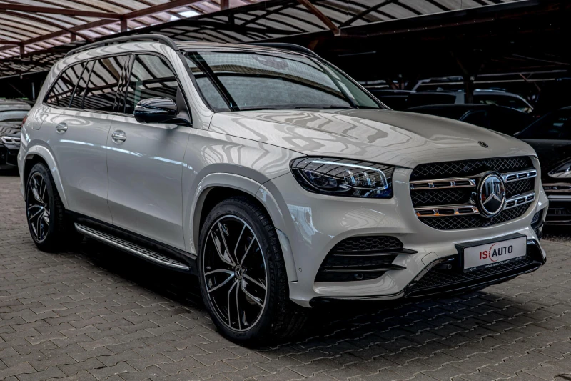 Mercedes-Benz GLS580 AMG/Burmester/HuD/Панорама/Обдухване, снимка 2 - Автомобили и джипове - 50437237