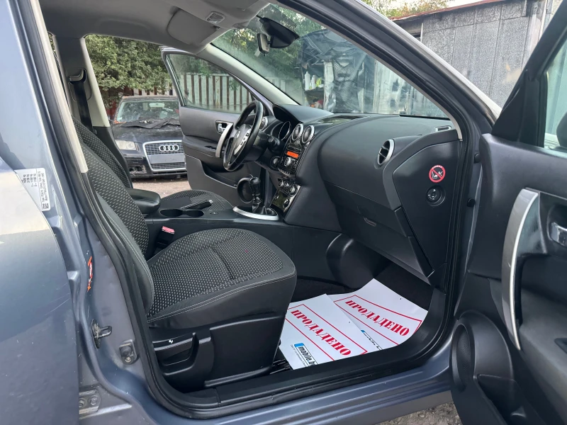 Nissan Qashqai 2.0DCI 150HP 6 SKOROSTI KLIMATRONIK 2010G NOVA , снимка 14 - Автомобили и джипове - 52441824