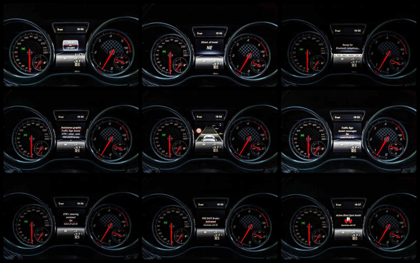 Mercedes-Benz GLE 350 d* 4MATIC* AMG PERFORMANCE* 3XTV* PANO* CARBON* , снимка 15 - Автомобили и джипове - 54347802