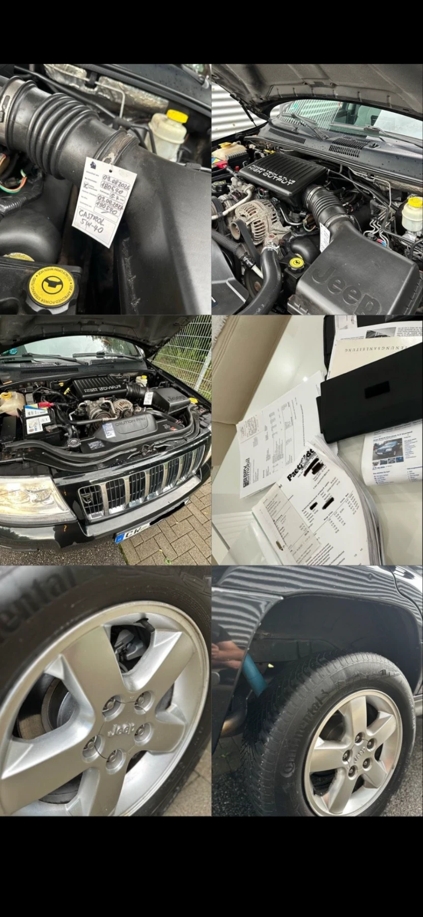 Jeep Grand cherokee 4.7 HO/Overland, снимка 16 - Автомобили и джипове - 56049483