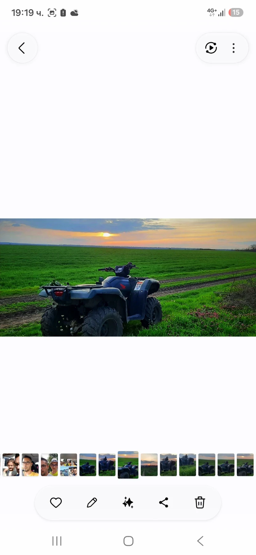 Honda 599 Trx foreman , снимка 8 - Мотоциклети и мототехника - 54990365