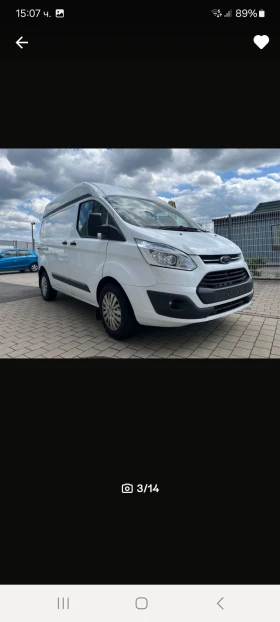 Ford Transit Custom 2.2 дизел , снимка 1