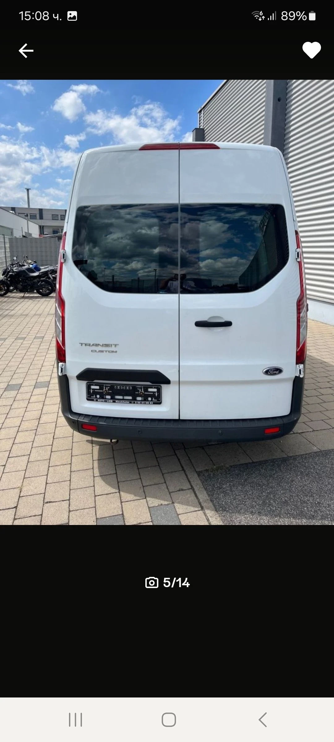 Ford Transit Custom 2.2 дизел , снимка 6 - Автомобили и джипове - 54456270