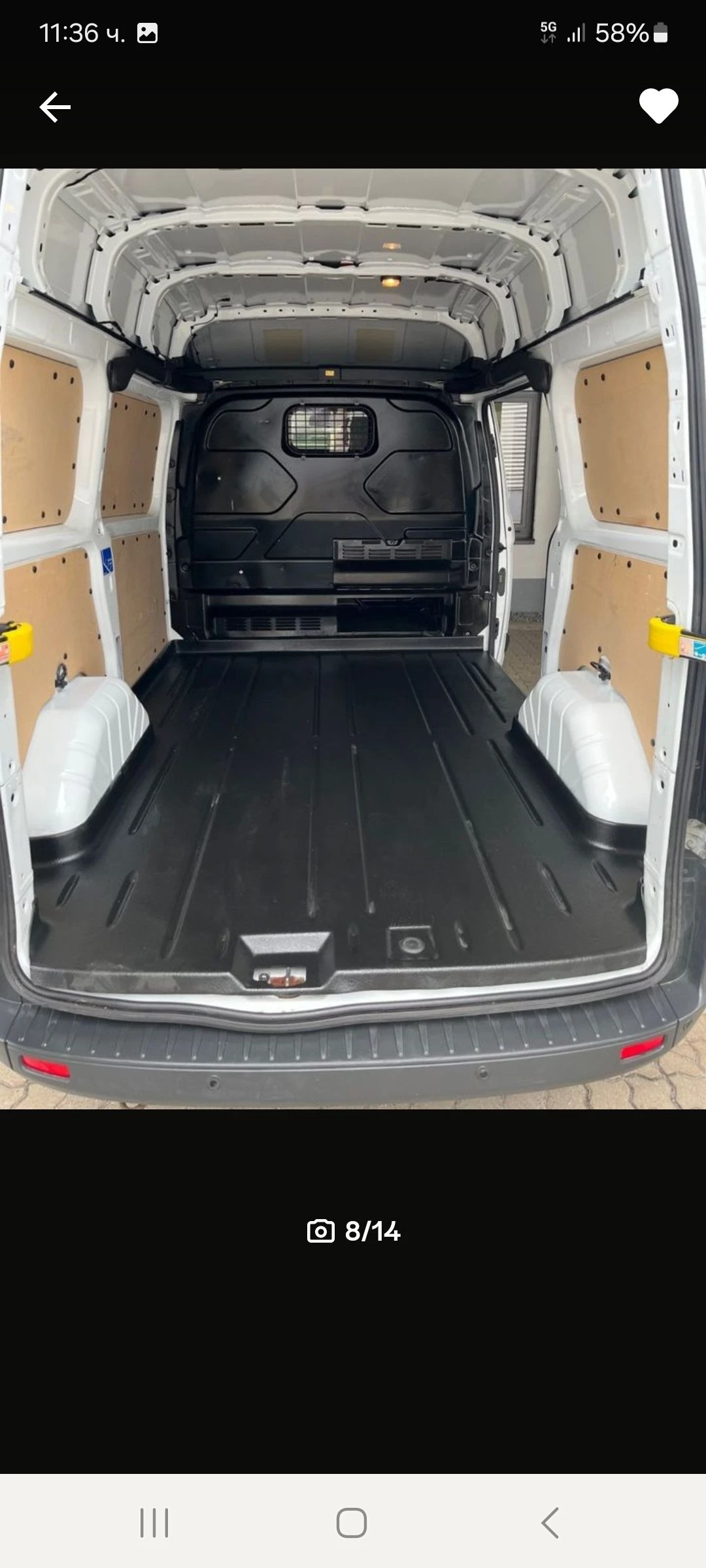 Ford Transit Custom 2.2 дизел , снимка 7 - Автомобили и джипове - 54456270