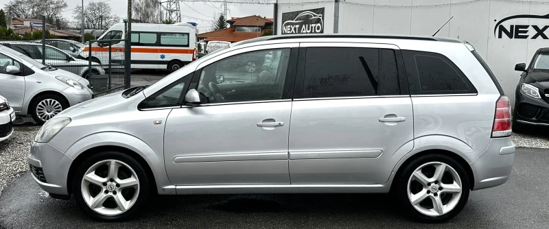 Opel Zafira 1.6i 105HP LPG 6+ 1 КОЖА, снимка 8 - Автомобили и джипове - 52654173