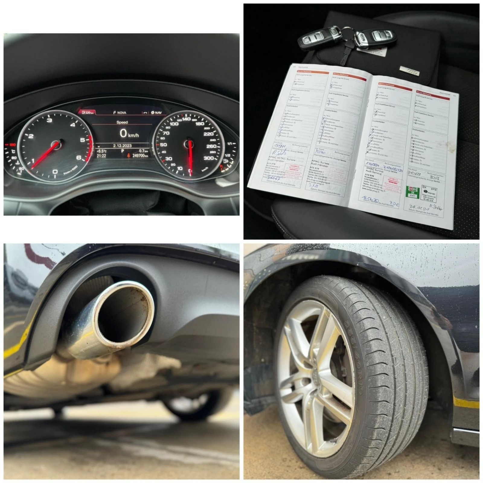 Audi A6 3.0TDI QUATTRO/2 S-LINE/DISTRONIC/!  | Mobile.bg   16