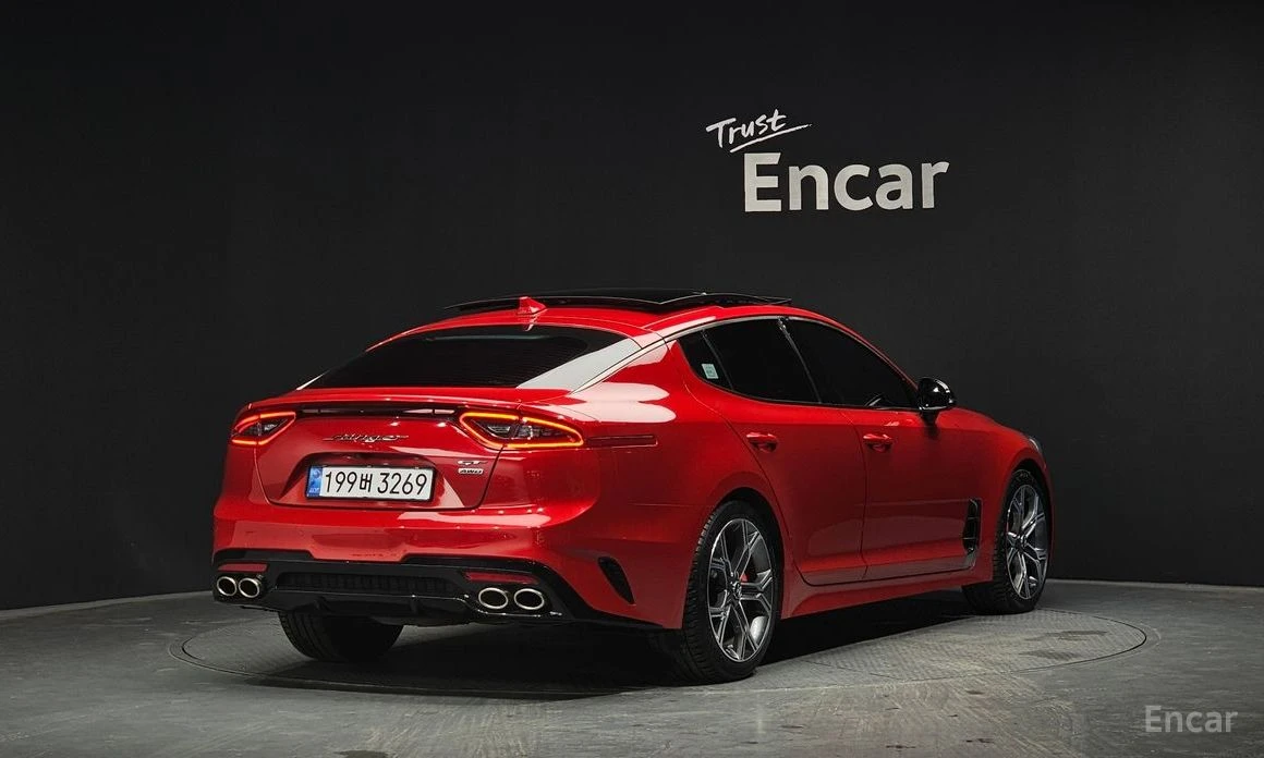 Kia Stinger AWD* 3.3T* КАМЕРИ* 360* ШИБИДАХ* , снимка 3 - Автомобили и джипове - 54146769