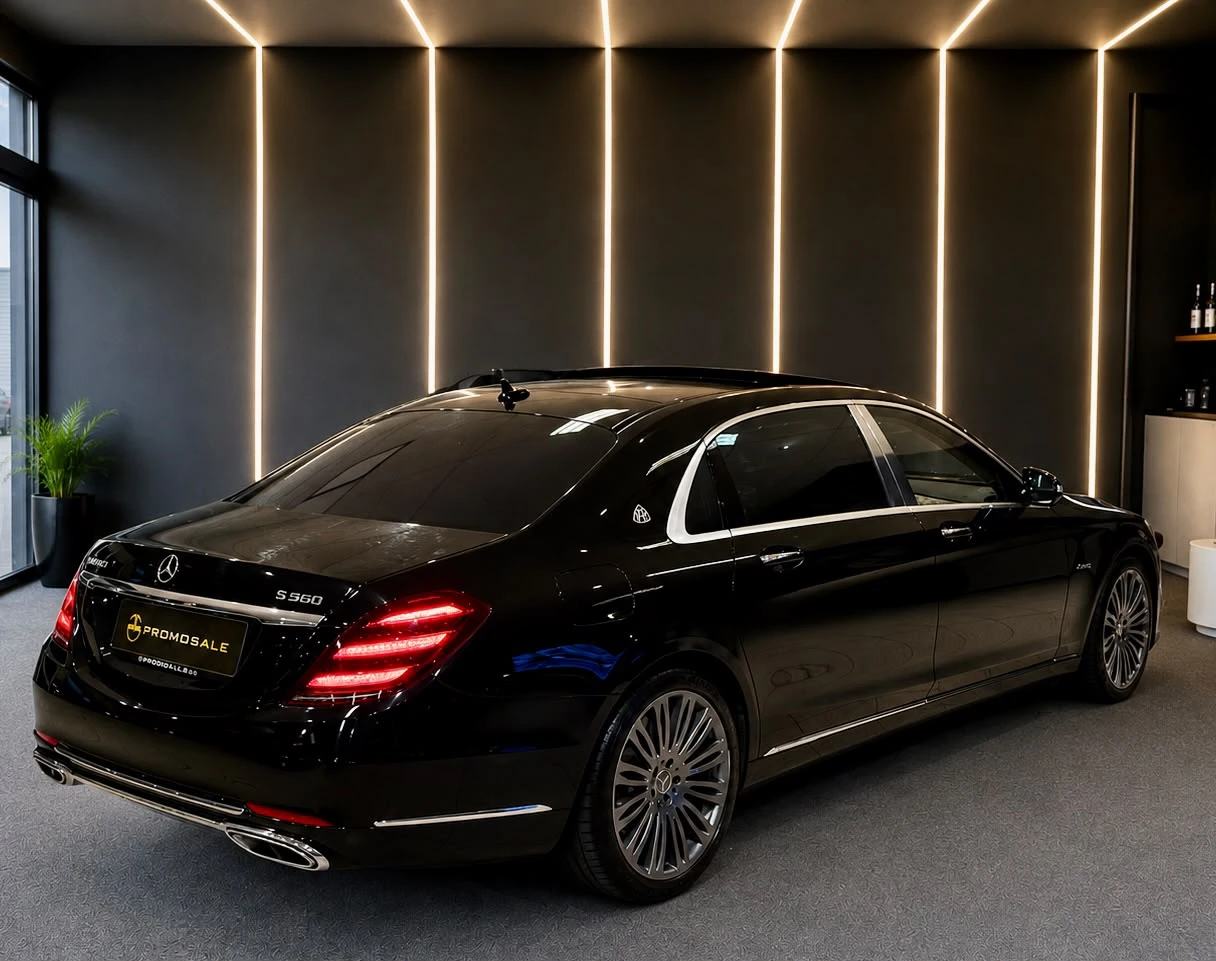 Mercedes-Benz S 560 MAYBACH* 4M* Designo* Full* Pano* TV* ЛИЗИНГ, снимка 6 - Автомобили и джипове - 55751800