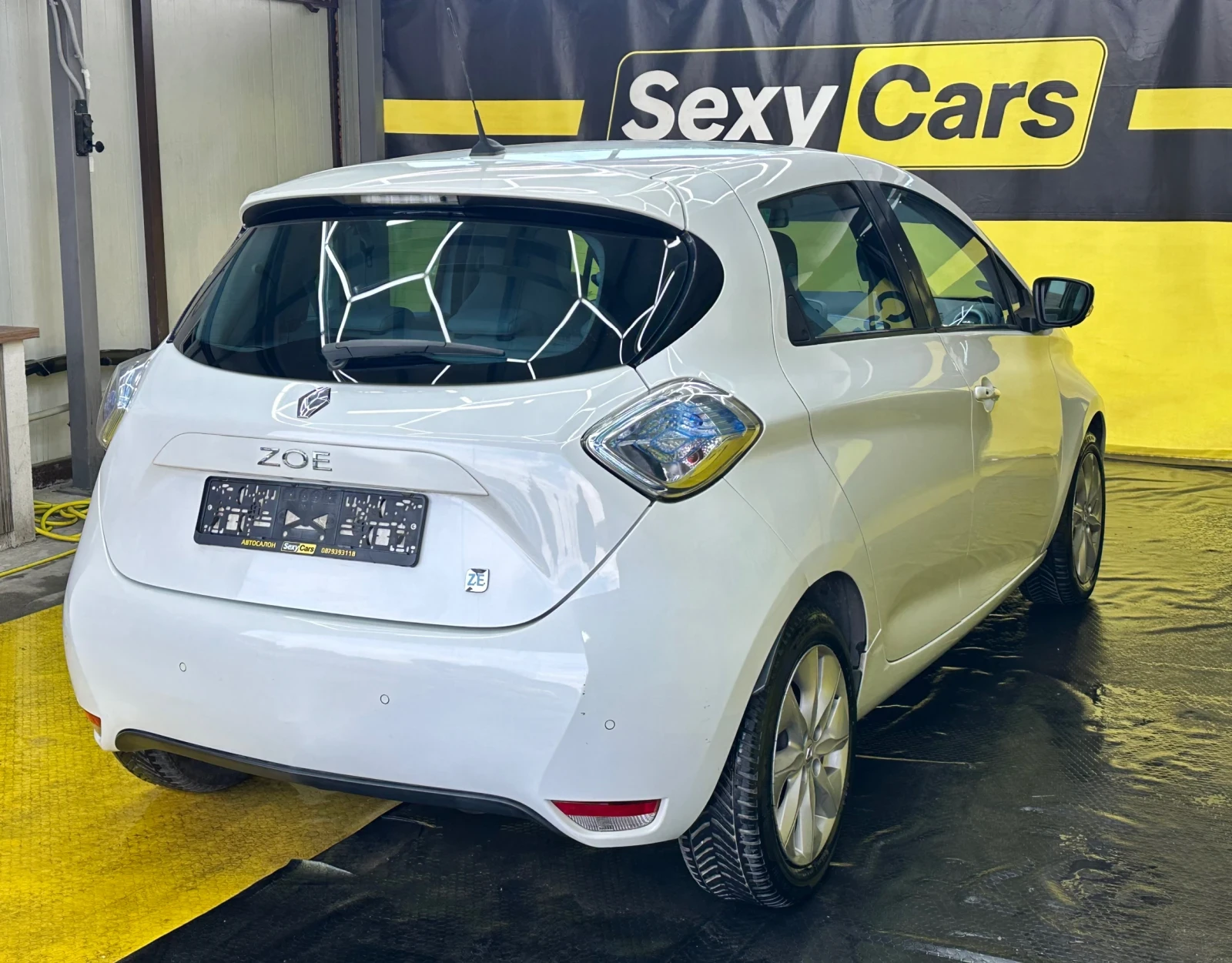 Renault Zoe 22kw/регистриран, снимка 4 - Автомобили и джипове - 56233399