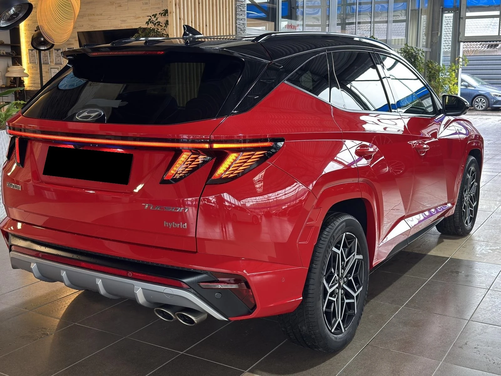 Hyundai Tucson 1.6 HYBRID* 4WD* N-LINE* KRELL* KEYLESS* DISTR* 36 - изображение 4