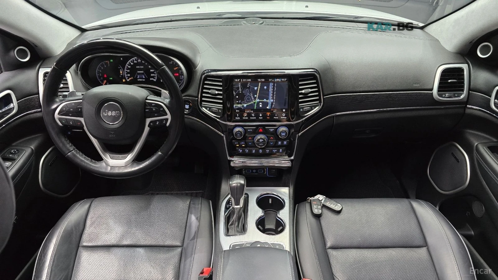 Jeep Grand cherokee SUMMIT* ПОДГРЕВ* ОБДУХВАНЕ* ДИСТРОНИК* SUNROOF* , снимка 5 - Автомобили и джипове - 55002839