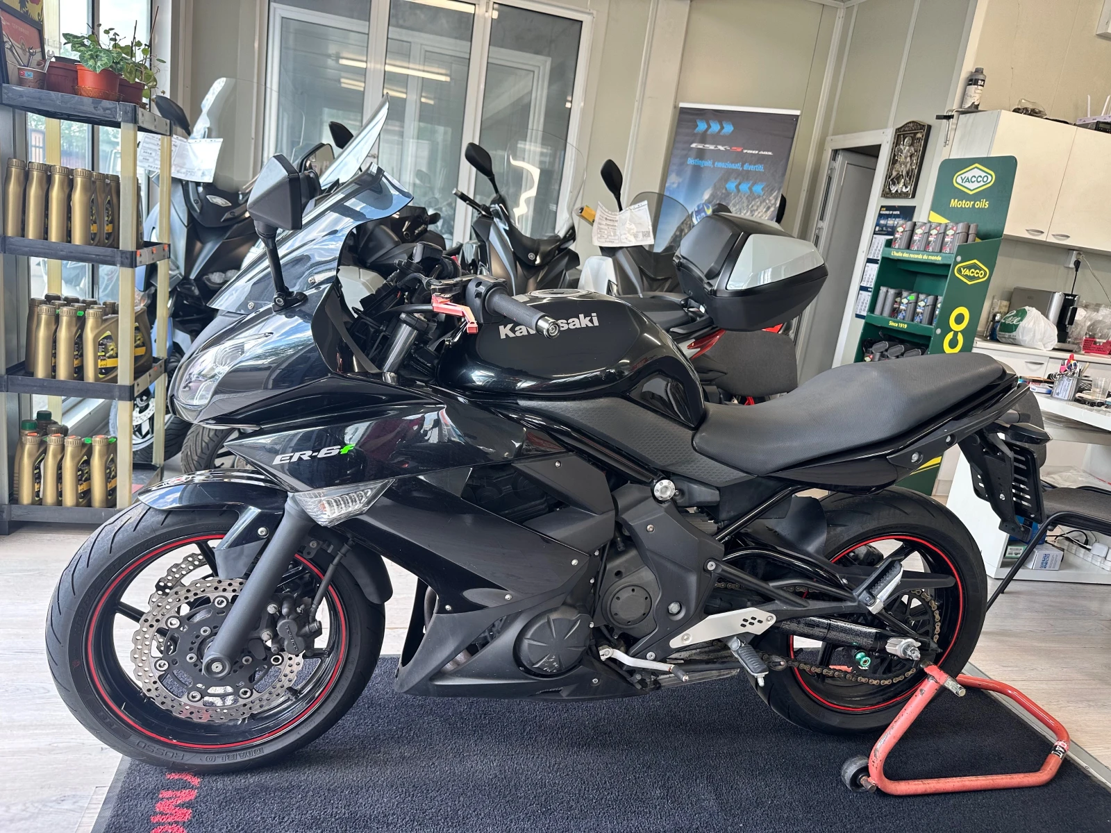 Kawasaki ER 6F 04.2012г., снимка 7 - Мотоциклети и мототехника - 55396598