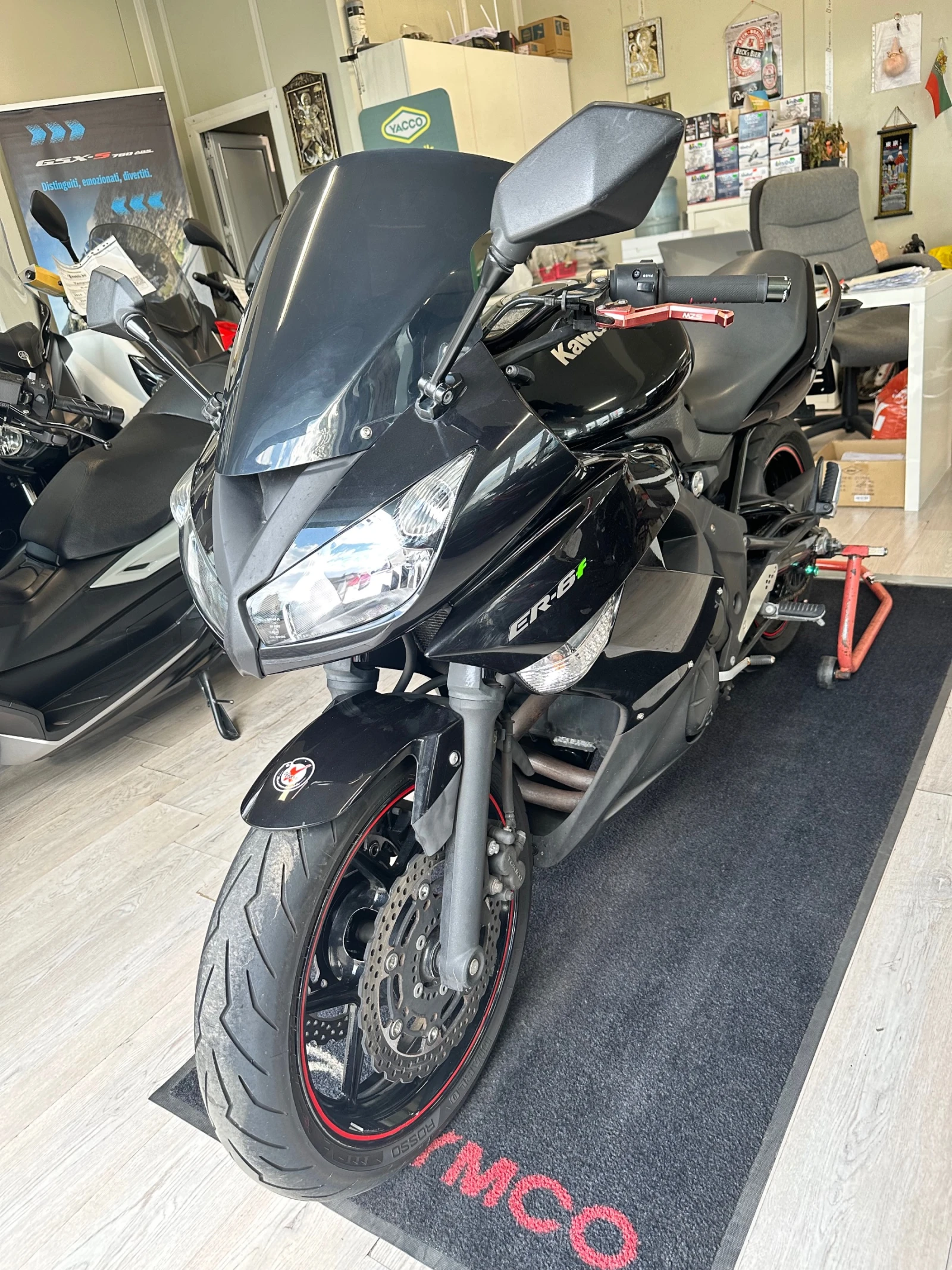 Kawasaki ER 6F 04.2012г., снимка 9 - Мотоциклети и мототехника - 55396598