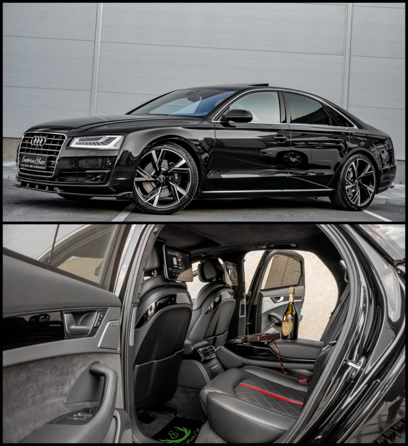 Audi A8 Audi A8 4.2TDI/S8-PACK/3XTV/QUATTRO/HEAD UP/MASSAG - 67900 лв. - 14295030 1