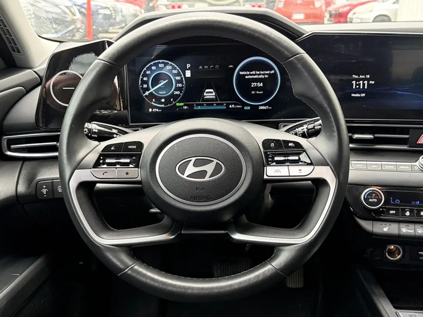 Hyundai Elantra Luxury DCT Leather Roof Navi Remote Start, снимка 12 - Автомобили и джипове - 55661664