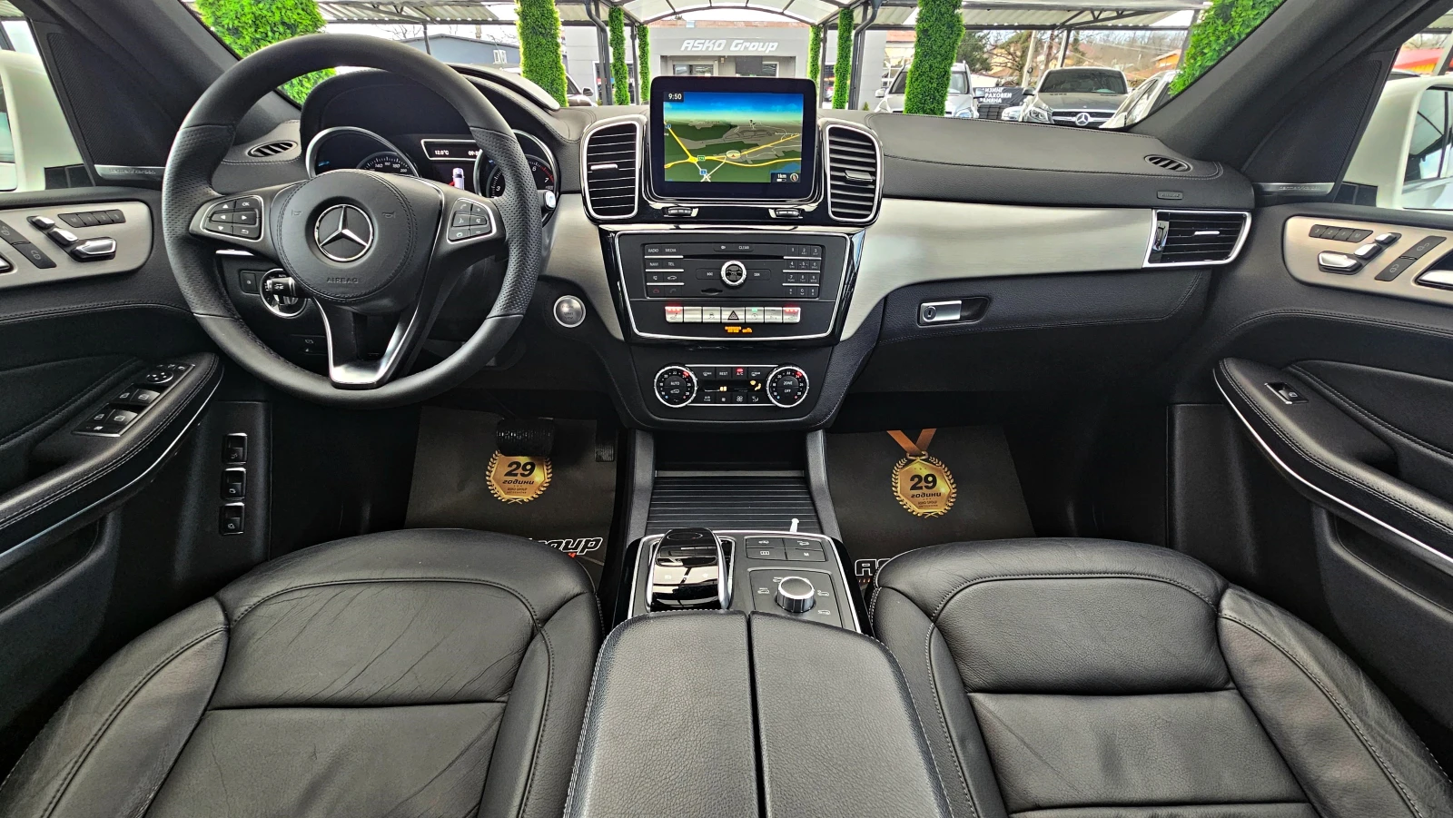 Mercedes-Benz GLS 500 AMG/7MEST/DISTR/360CAM/HUD//PANO/CAR PLAY/LIZ | Mobile.bg   8