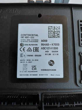954A0-K7000 CCAL 19LP2010T6  Контролен модул за Hyundai i10 III (2019-2023) A3C12141300 , снимка 2
